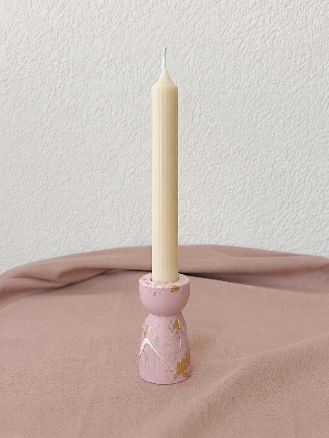 Bougeoir Élégance - Rose