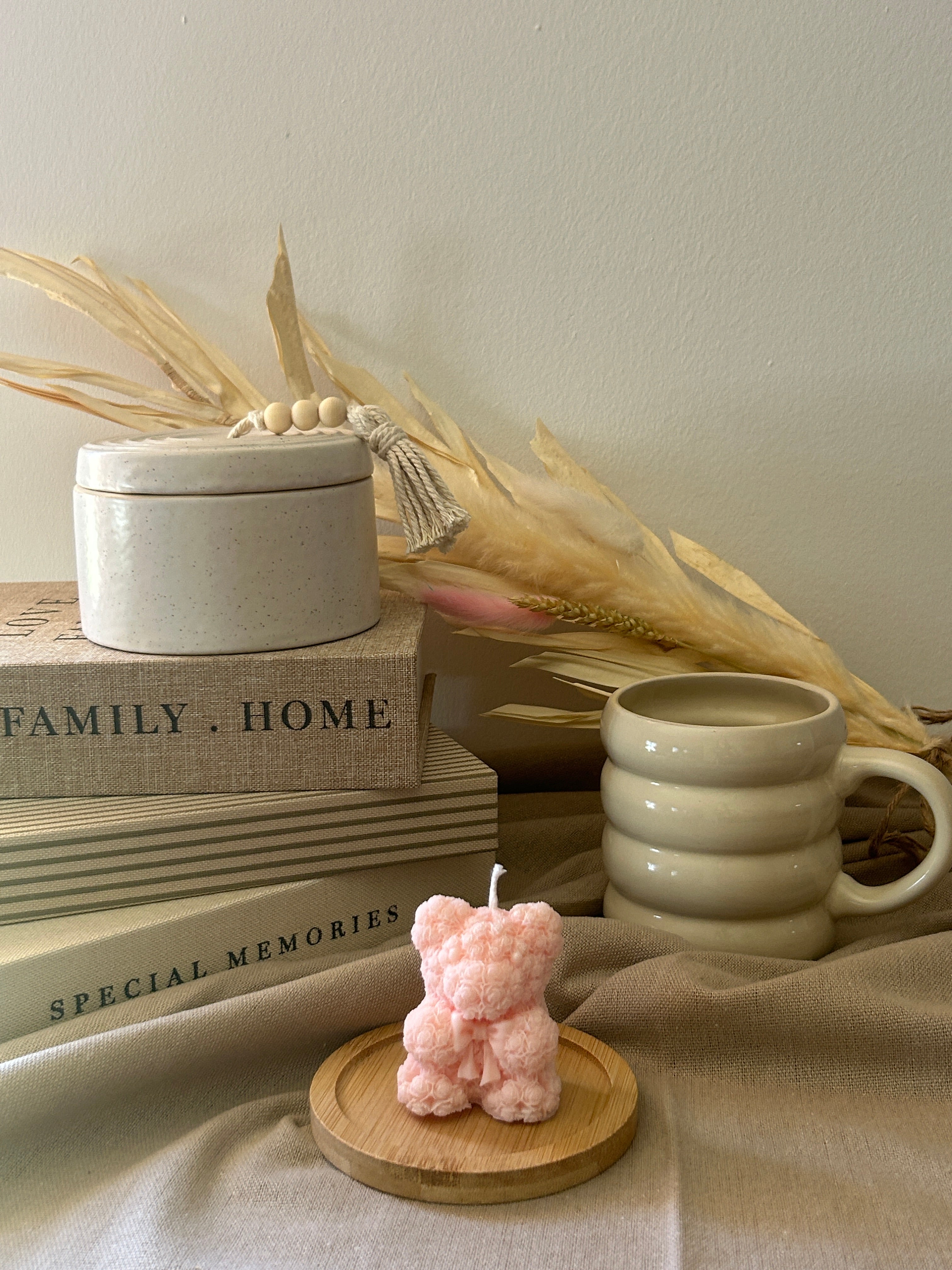 Douceur d'ourson rose