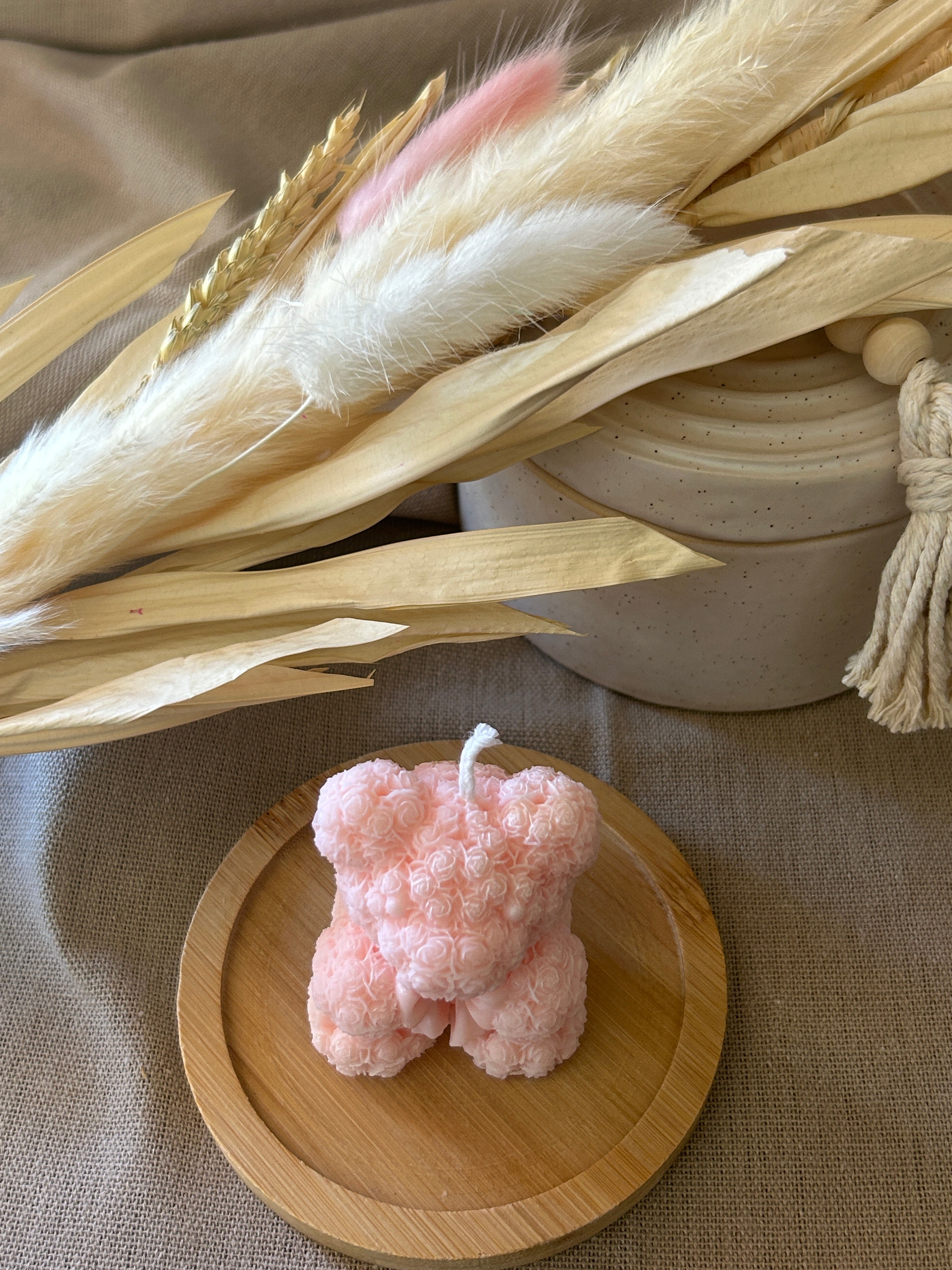 Douceur d'ourson rose