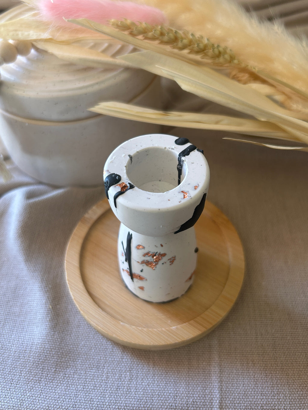 Bougeoir Élégance - Blanc